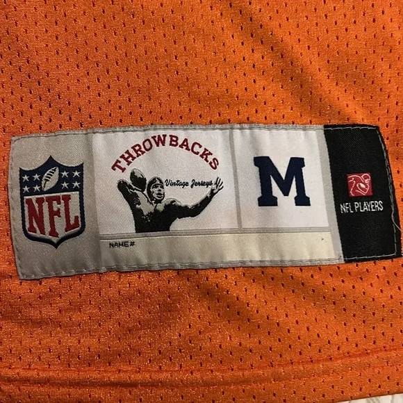 Reebok Throwbacks Elway Denver Broncos mesh jersey medium